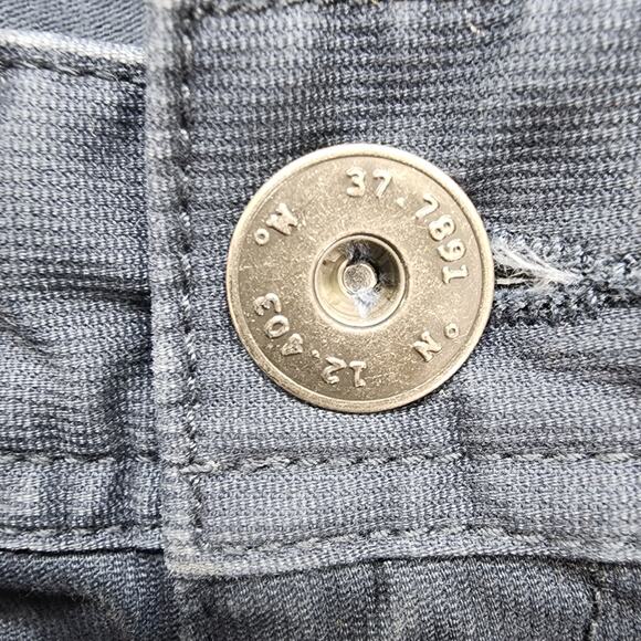 Red Ale By Alesbury Pants Mens 32/34 Navy Blue Slim Straight Bedford Corduroy - Picture 2 of 12